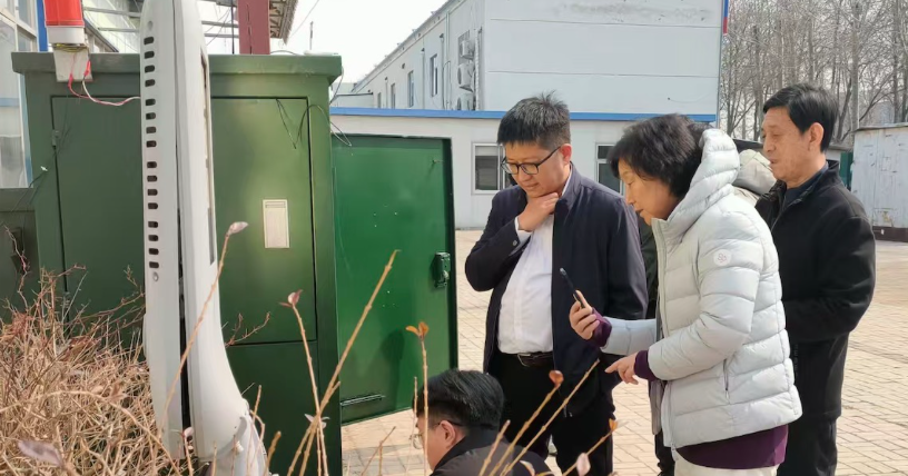 山東照明學(xué)會駐會副理事長王勤一行考察隆貴電力